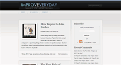Desktop Screenshot of improveveryday.com